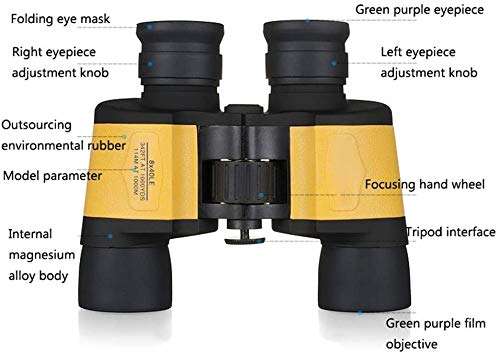 wan Qin 7x50 Binoculars for Adults - Super Bright and Large View Binoculars for Bird Watching, Hunting, Sports 3