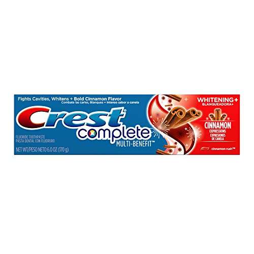 Crest Complete Toothpaste Whitening Cinnamon Expressions 6 oz 1