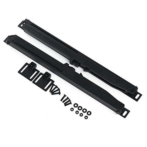 LTEFTLFL 2Pcs Sliding Barn Door Hardware Soft Close Drawer Slide Track Buffer Damper 1