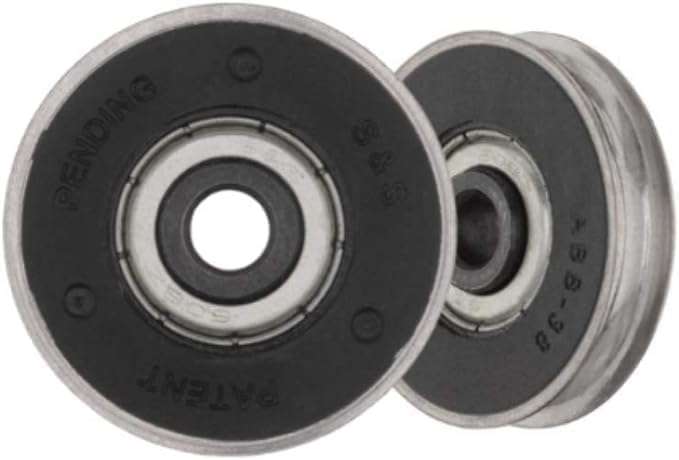 1-1/2 Inch Acorn Tandem Sliding Glass Door Assembly Roller Replacement with Precision Bearing Steel Wheels - Fix and Repair Sliding Door Hardware 6