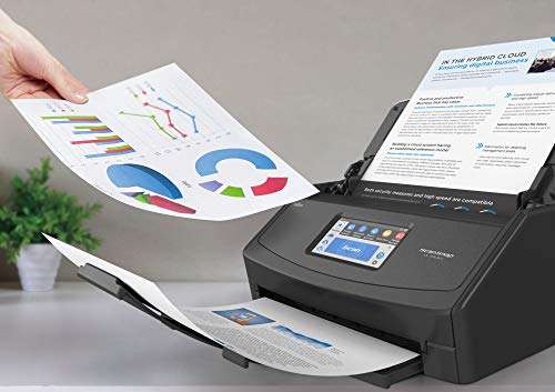 Fujitsu ScanSnap iX1500 Color Duplex Document Scanner with Touch Screen for Mac or PC, Black (2018 Release) 4