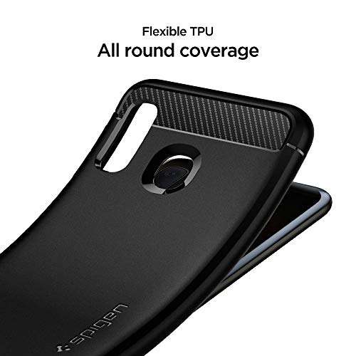 Spigen Rugged Armor Designed for Samsung Galaxy A20e Case (2019) - Matte Black 6