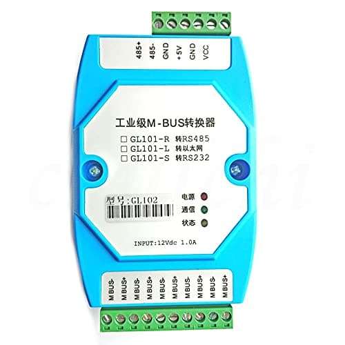 Anncus MBus to Ethernet Modbus-TCP/MODBUS-RTU can Connect 500 Meters Support Meter Protocol Customized - (Color: Blue) 5