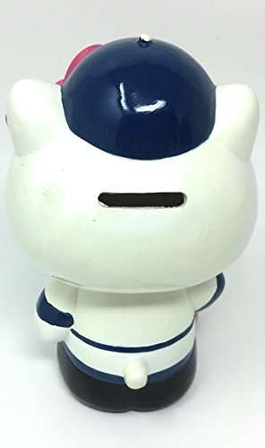FOCO MLB Los Angeles Dodgers Hello Kitty Resin Bank 3