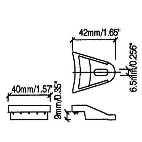 Penn Elcom G0727/NO Speaker Clamp Only 4 Pcs. 3