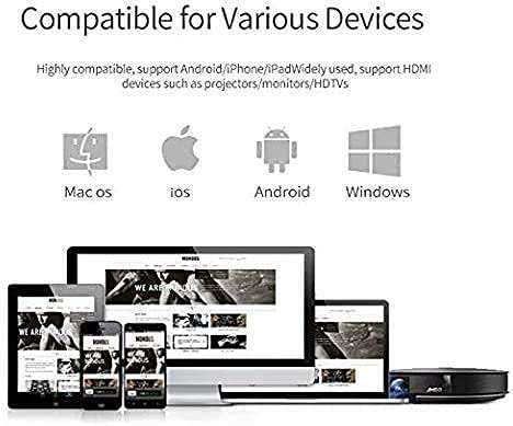 Tobo 4K HDMI Wireless Display Dongle G9 Plus, WiFi 5G HDMI Adapter Support Airplay DLNA Miracast Compatible with iOS Android/Windows/Mac/PC/MacOS to TV/Projector/Monitor, Miracast, DLNA, Airplay{TD-854WA03} 3