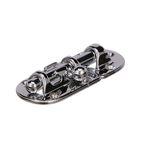 Seachoice Marine-Grade Barrel Bolt, Chrome-Plated Bronze, 3-5/8 in. X 1-1/8 in. 1