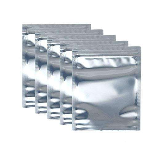 ANYQOO 50pcs Premium Antistatic Resealable Bag Anti Static Bag for SSD HDD and Other Electronic Devices (50pcs 15X20cm/5.9X7.9inches) 1