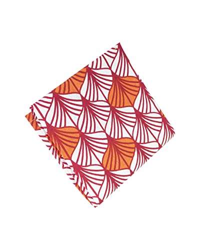 Market 99 Pack of 2 Kitchen Towel (6 Pcs) Cotton Maroon 1