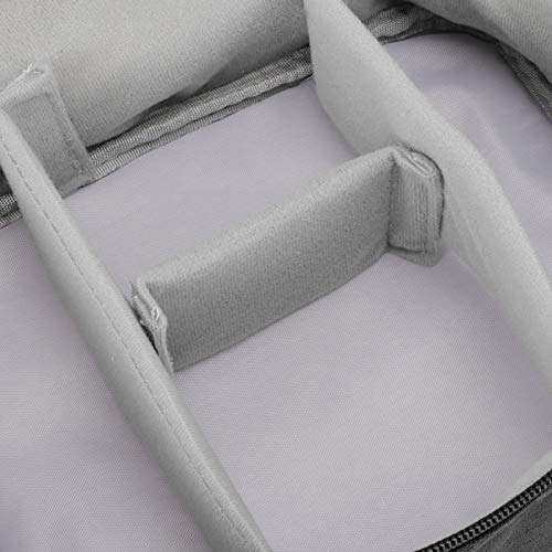 Diydeg Cable Storage Bag, Electronic Organizer, Multifunction Chargers Organizer USB Cable for Ear Phones(Black) 6