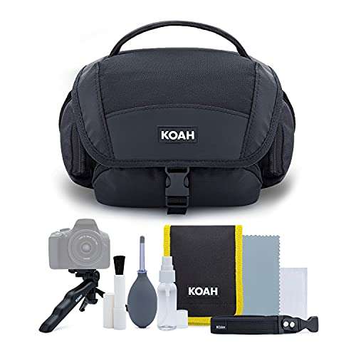 Sony Alpha a7C Full-Frame Compact Mirrorless Camera (Black) Bundle with Lens, Rechargeable Battery and Dual Charger, Gadget Bag with Accessory and Cleaning Kit, and 64GB Memory Card (5 Items) 1