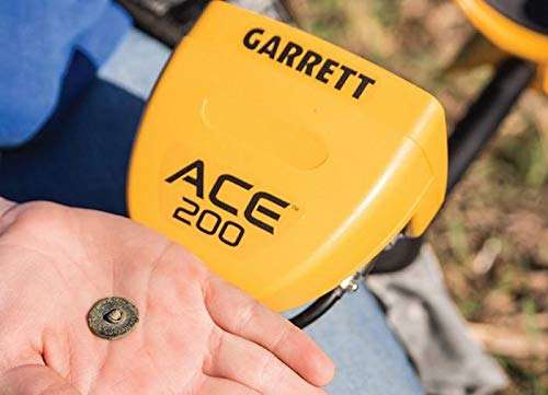 Garrett ACE 200 Metal Detector with Waterproof Search Coil and Treasure Sound Headphone 6