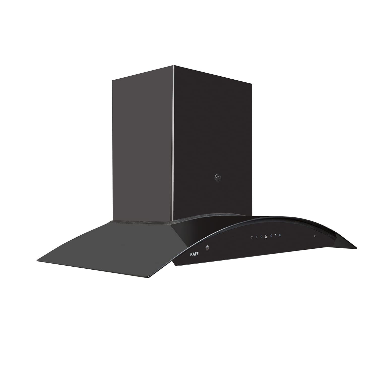 KAFF PRIMA TX DHC 90 Baffle Filter Auto Clean Curved Glass Kitchen Chimney 90 CM with 1180 m3/hr Suction Capacity, Touch with Motion Sensor Control, Energy Saving LED Lights (Black) 4