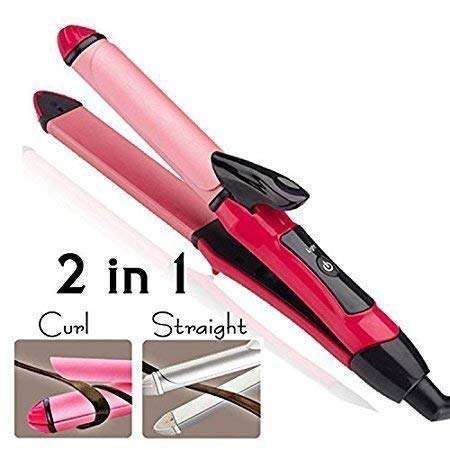 VARNI FASHION 2-in-1 Ceramic Plate Essential Combo Beauty Set of Hair Straightener and Curler for Women 6