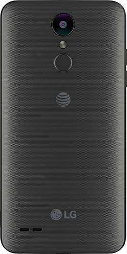 LG Phoenix 4 Smartphone, 4G LTE, Android 7.1 OS, 16GB, Black for AT&T Prepaid 3
