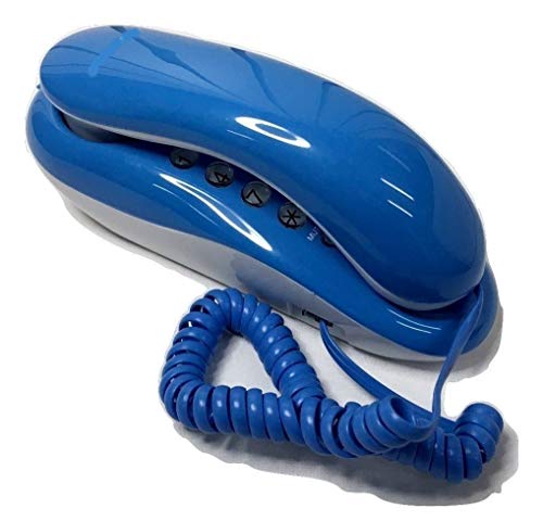 Orrda Corded Landline Phone | KX-T333 Intercom Receiver Landline Telephone for Office Home Purpose    (Blue)