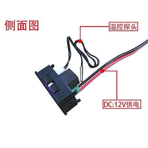 Davitu Electrical Equipments Supplies - 10pcs/lot 12V 24V electronic temperature controller digital display intelligent digital temperature controller - (Color: 24V) 2