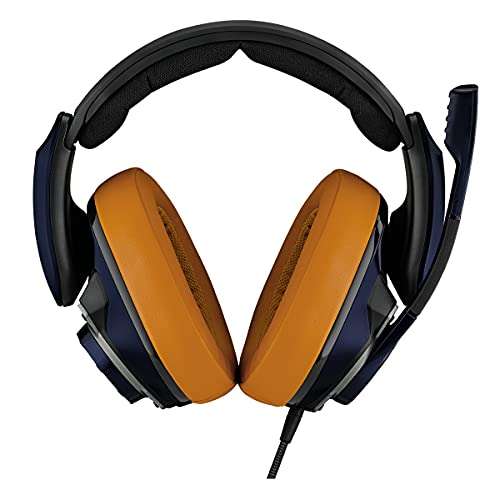 EPOS I Sennheiser GSP 602 – Wired Closed Acoustic Gaming Headset, Noise-Cancelling Microphone, Adjustable Headband with Customizable Contact Pressure, Volume Control, for PC + Mac + Xbox + PS4, Pro 3