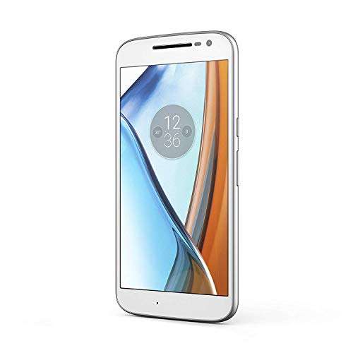 Motorola Moto G4 Plus XT1642 4G LTE Octacore Fingerprint (GSM Only, No CDMA) International Version (White) (White, 32GB) 3