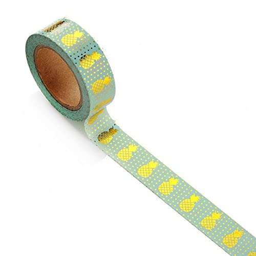 KTM Healthcare® 2 : 10M Adhesive Paper Sticker Book Decor DIY Scrapbooking Craft Glitter Washi Tape 3