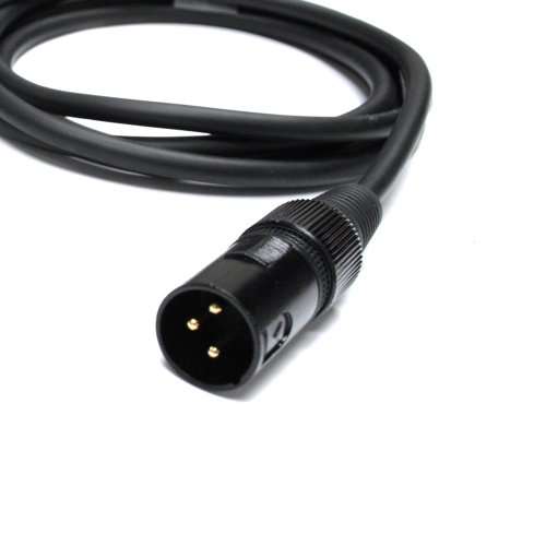 Audio2000's C17003 3 Ft 1/4" TS Right Angle to XLR Male Cable 5