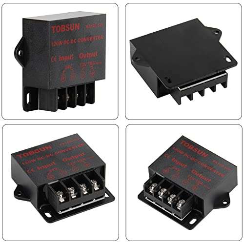 DC 24V to DC 12V 10A 120W Step Down Buck Converter Voltage Regulator Reducer Power Converter Mini Module 12V Transformer 6