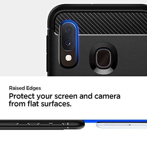 Spigen Rugged Armor Designed for Samsung Galaxy A20e Case (2019) - Matte Black 5