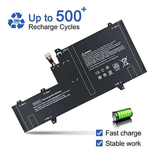 JOTACT OM03XL 863280-855 Laptop Battery Compatible with HP EliteBook x360 1030 G2 13.3" Y8Q67EA Y8Q89EA Z2W62EA Series 863167-171 863167-1B1 HSTNN-IB70 HSN-I04C HSTNN-IB7O OMO3XL 0MO3XL OM03057XL 6