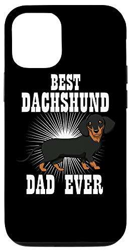 iPhone 12/12 Pro Dog Owner Saying Dachshund Weenie Dad Case 1