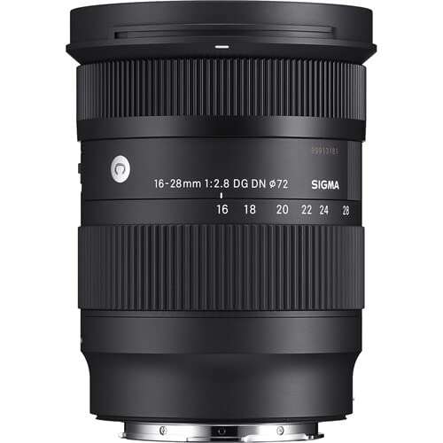 Sigma 16-28mm f/2.8 DG DN Contemporary Lens for Sony E Mount with Advanced Accessory and Travel Bundle | 206965 | Sigma 16-28mm E Mount Lens 4