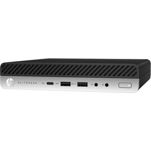 HP EliteDesk 800 G3 Mini Business Desktop PC Intel Quad-Core i7-6700T up to 3.6G,16G DDR4,1TB SSD+256GB M2SSD Drive,VGA,DP Port,Windows 10 Professional 64 Bit-Multi-Language-English/Spanish (Renewed) 3