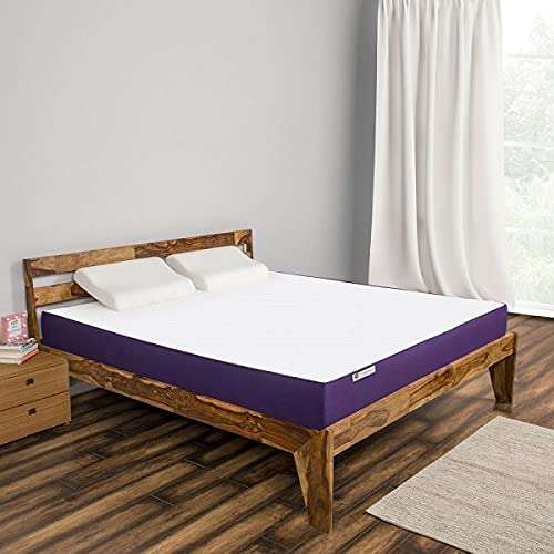 Sleep Ninja Dual Side High Density Foam Mattress | 6 inch Queen Size Soft and Firm Reversible Mattress | Double Comfort | 10 Years Warranty | Free Pillows (75 * 66 * 6 Inches) 1