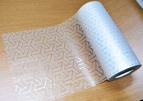 Fusion Graphix Privacy Window Film White Window Frosting Film Window Sticker Vinyl Sheets for Front Door/Bathroom/Sidelight/Small Windows, GF-6 (24x100) 3