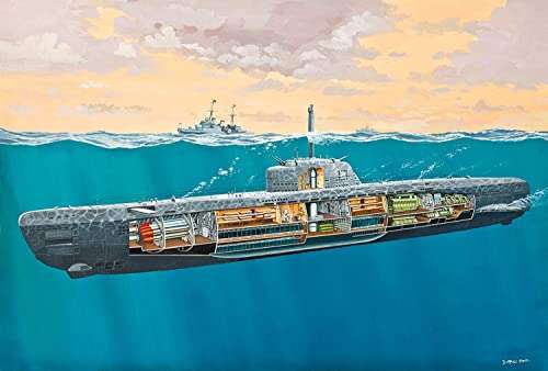 Revell 05078 U-Boat XXI Type w. Interieur Model Kit 2