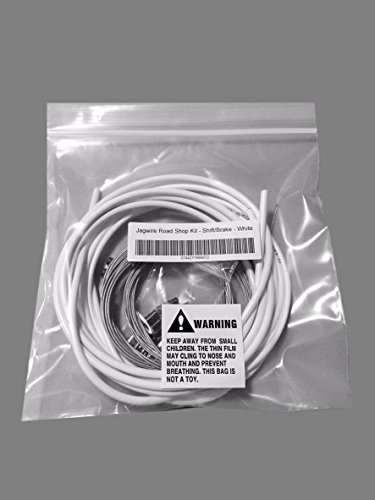JAGWIRE ROAD SHOP KIT - Complete Brake & Shifter Cable and Housing Kit- White - SRAM/Shimano 4