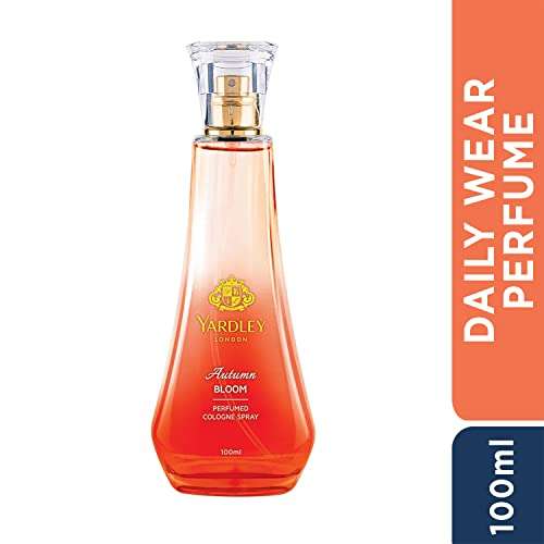 Yardley London Autumn Bloom Perfume Spray Floral Fruity Scent| 90% Naturally Derived| Plumeria & Orange Peony Perfume For Women| 100Ml 2