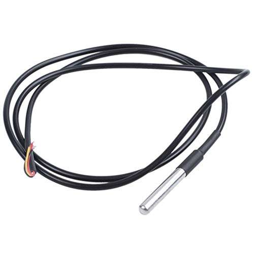 Gravo 20Pcs/Lot Waterproof DS18B20 Temperature Probe Temperature Sensor 18B20 5