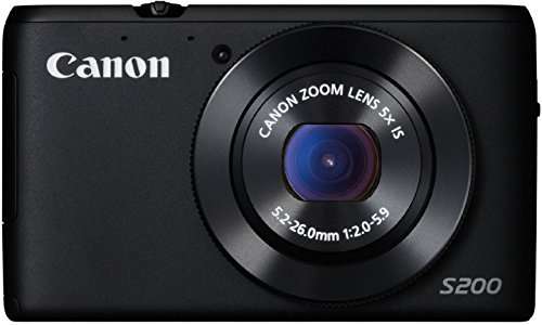 Canon PowerShot S200 - Digital Camera - Compact - 10.1 Mpix - 5 x Optical Zoom - Wi-Fi - Black 6