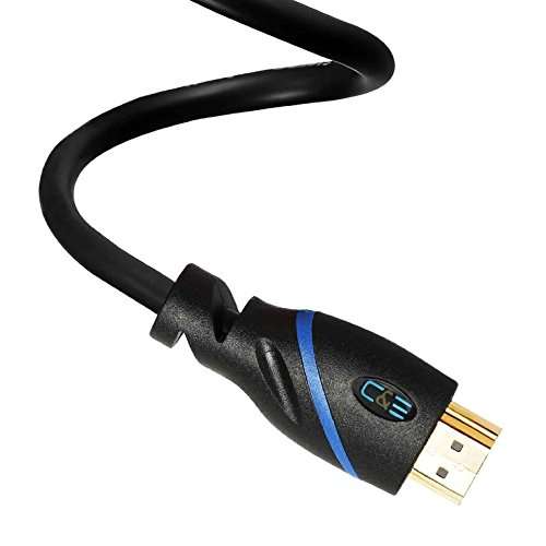 C&E CNE520407 (12 Feet/3.6 Meters) High Speed HDMI Cable Male to Male with Ethernet and Audio Return (Black) 2