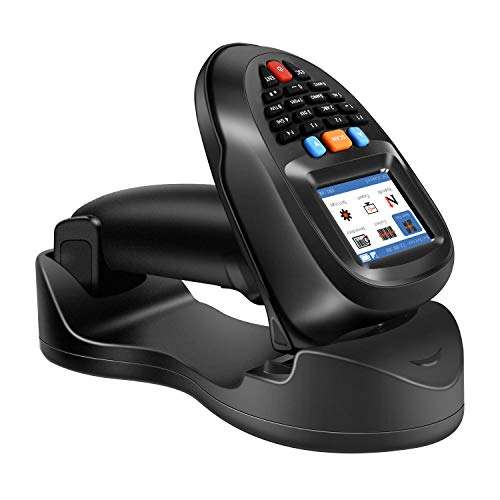 Trohestar N6 Wireless Barcode Scanner Inventory Scanner CCD Handheld Barcode Scanner with 2.4GHz Wireless & Wired Connection Portable Barcode Reader for Windows, Mac, Android, iOS (N6-1D) 1