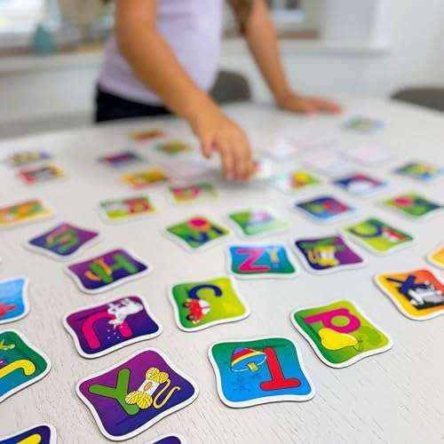 The Learning Journey: Match It! Memory - Alphabet - Capital and Lowercase Letter Matching Game with 26 Matching Pairs - Memory Games for Kids 3 and Up - Award Winning Toys 2