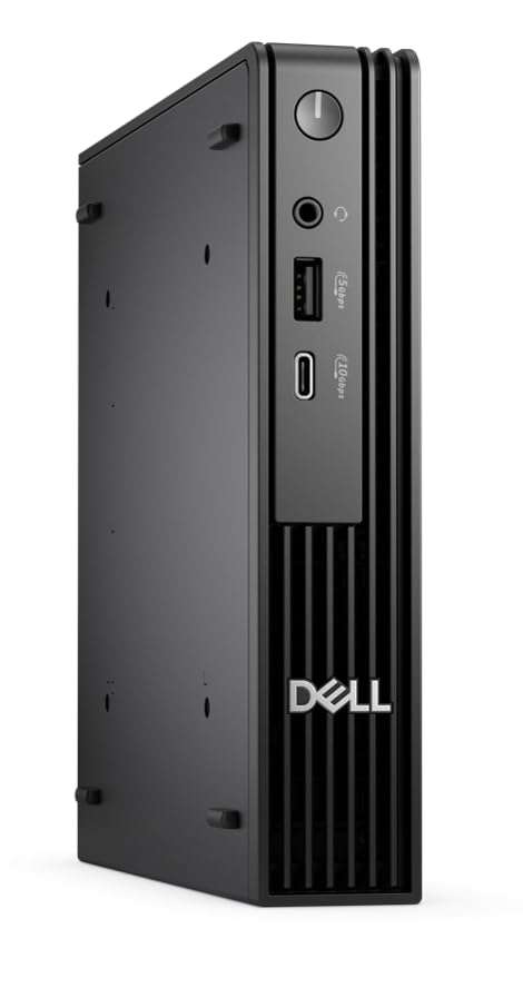 Dell Pro Micro (Formerly Optiplex) QCM1250 MFF AI Business Mini PC (Intel Ultra 5-235T, 16GB DDR5, 512GB SSD, KB & Mouse, WiFi 6E, Bluetooth 5.3, RJ-45, Win 11 Pro) 6