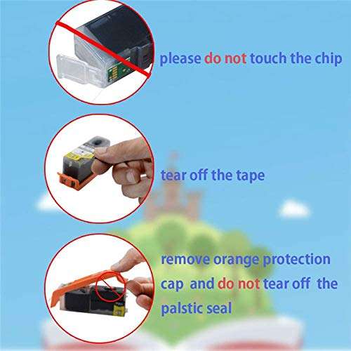 INKMAN Compatible Ink Cartridges Replacement for Canon PGI-270XL CLI-271XL,Compatible with Canon PIXMA MG5720 MG6820 TS5020 TS8020 Printer,PGBK/Black/Cyan/Magenta/Yellow Combo Packs 4