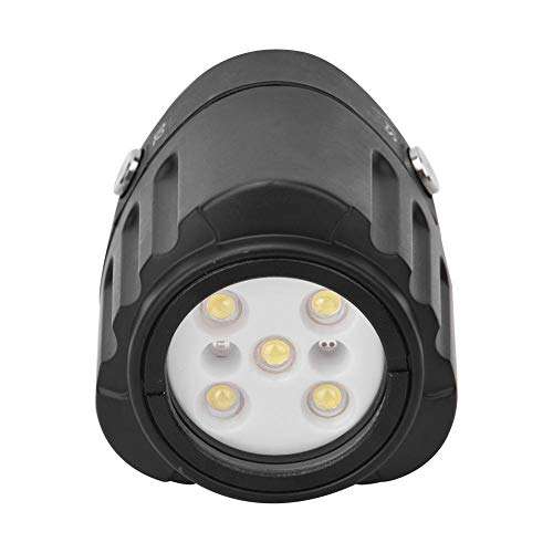 Natruss 7500K 1000lm Underwater Fill Light, LED Energy-Saving 40m/130ft IPX8 Waterproof Grade Diving Fill Light, SL-18 for Photography Underwater 2