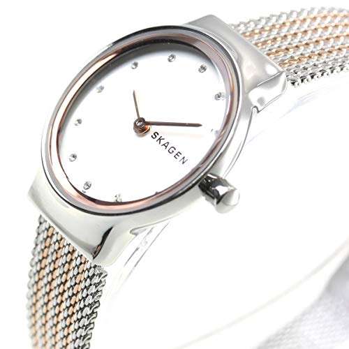 Skagen Stainless Steel Analog Silver Dial Women Watch-Skw2699, Silver Band 4