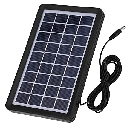 Vichaxan Portable Solar Panel 9V 3W Solar Board Waterproof 93% Light Transmittance Poly Silicon Solar Cell 9 Volt Monocrystalline Solar Panel