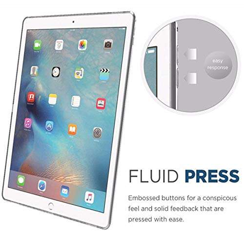 iPad Air Case, iCoverCase Ultra-thin Silicone Back Cover Clear Plain Soft TPU Gel Rubber Colorful Skin Case Protector Shell for Apple iPad Air/iPad 5 9.7" (Clear) 5