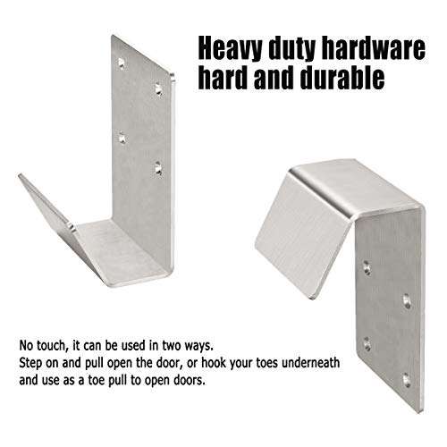 Hands Free Foot Pull Door Opener,No-Contact Foot-Operated Door Opener,Touchless Method for Opening Restaurants,Office,Bathrooms Doors in Commercial or Residential Buildings 3