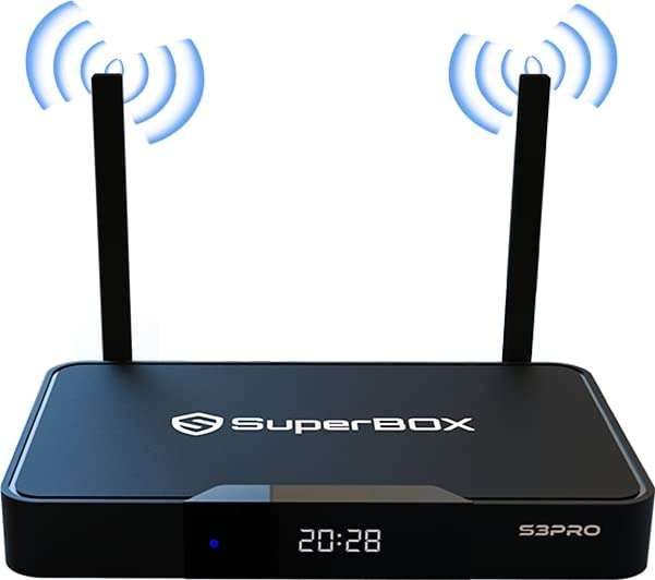 Superbox S3 PRO 2GB 32GB Wi-Fi 2.4G/5G Android 9.0 5