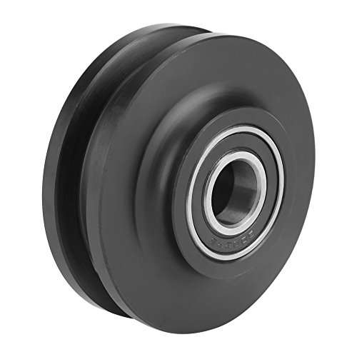 2Pcs Wheel Sliding Door Sliding Door Pulley for Barn Door Crane Track Wheel Sliding Barn Door Wheel Closet Hardware Roller 1